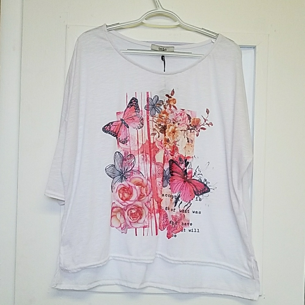 Butterflies Printed Top